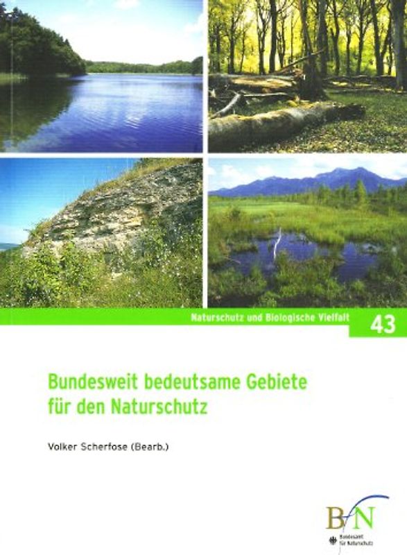 Bundesweit bedeutsame Gebiete für den Naturschutz