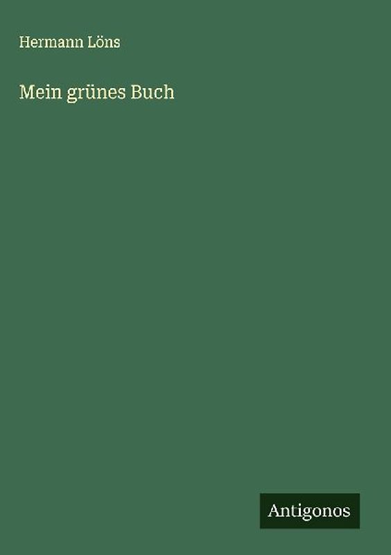 Mein grünes Buch