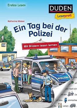 Duden Leseprofi – Mit Bildern lesen lernen: Ein Tag bei der Polizei, Erstes Lesen