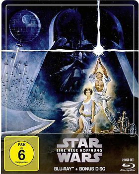 Star Wars: Episode IV - Eine neue Hoffnung [Steelbook, 2 Discs] Blu-ray Disc