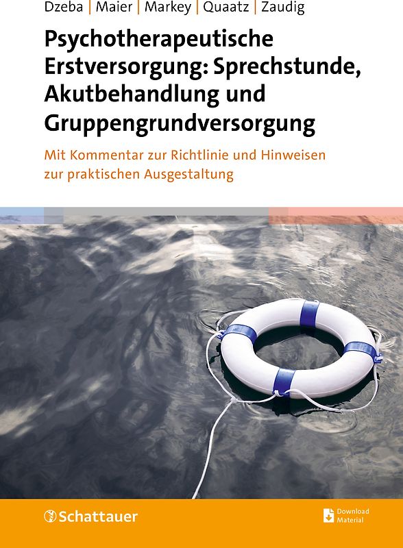 Psychotherapeutische Erstversorgung: Sprechstunde, Akutbehandlung und Gruppengrundversorgung