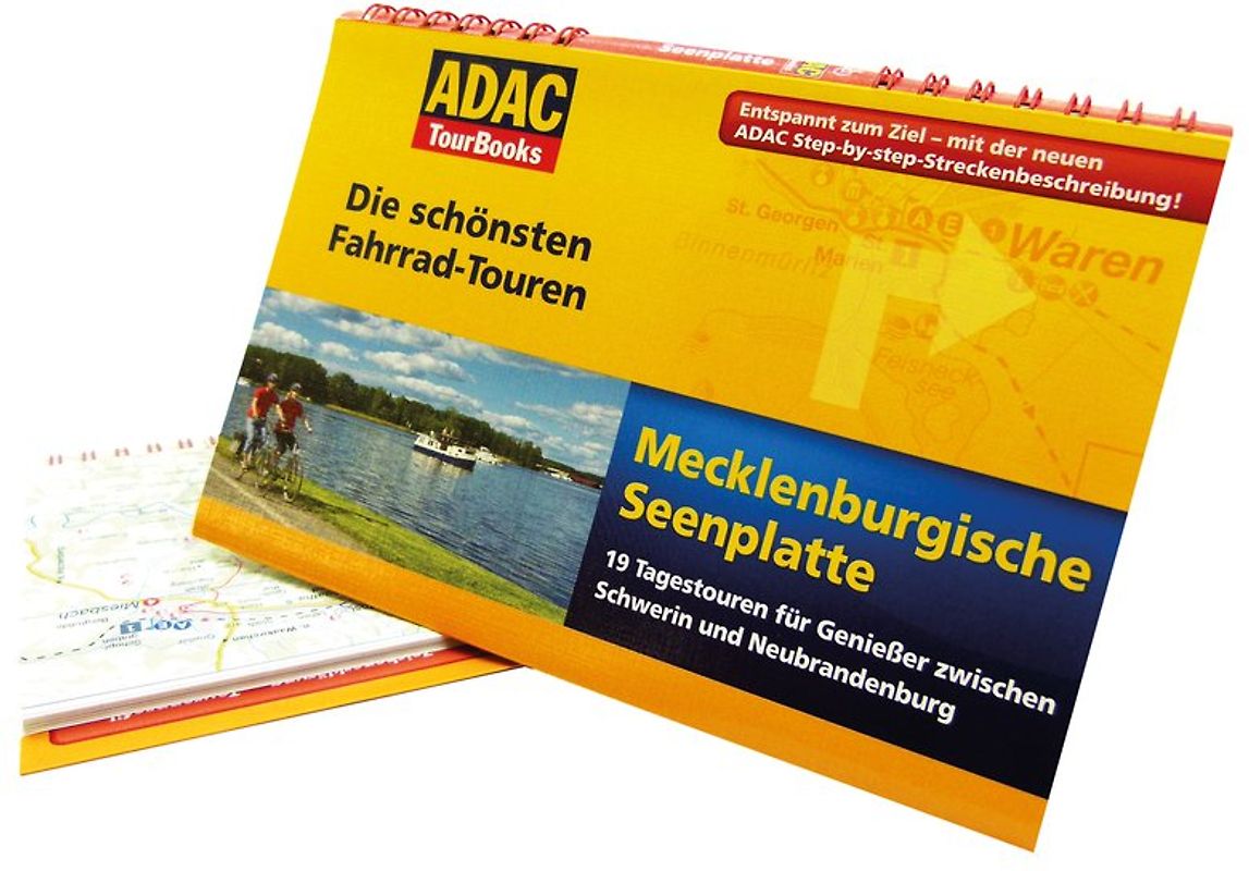 ADAC TourBooks - Die schönsten Fahrrad-Touren - "Mecklenburgische Seenplatte"