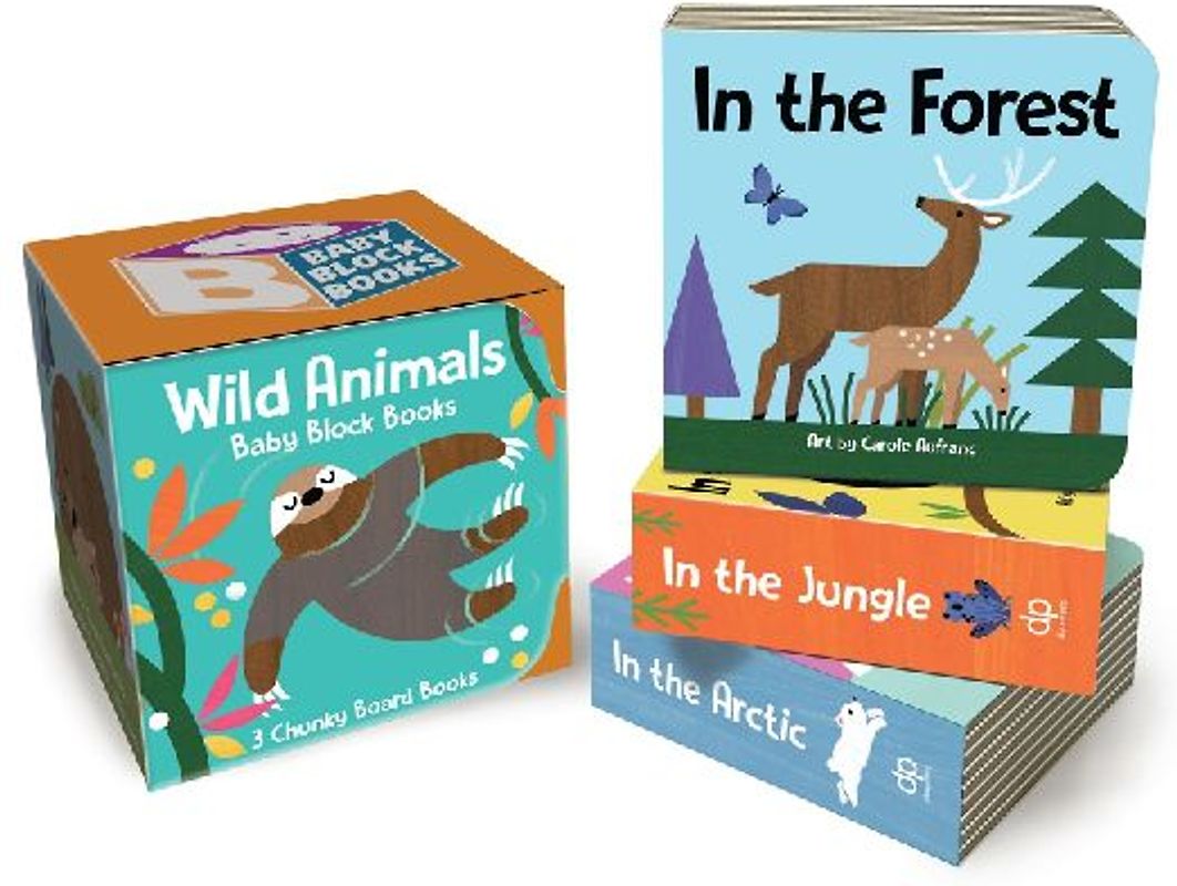 Baby Block Books: Wild Animals