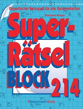 Superrätselblock 214 (5 Exemplare à 4,99 €)