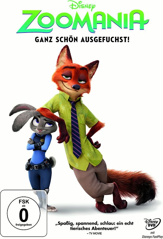 Zoomania - Ganz schön ausgefuchst! DVD