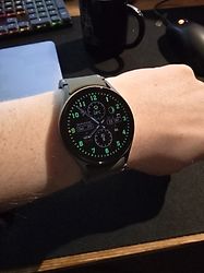 Image client pour Samsung Galaxy Watch7 40 mm Boîtier aluminium vert Bracelet Sport S/M vert [Wi-Fi + 4G]