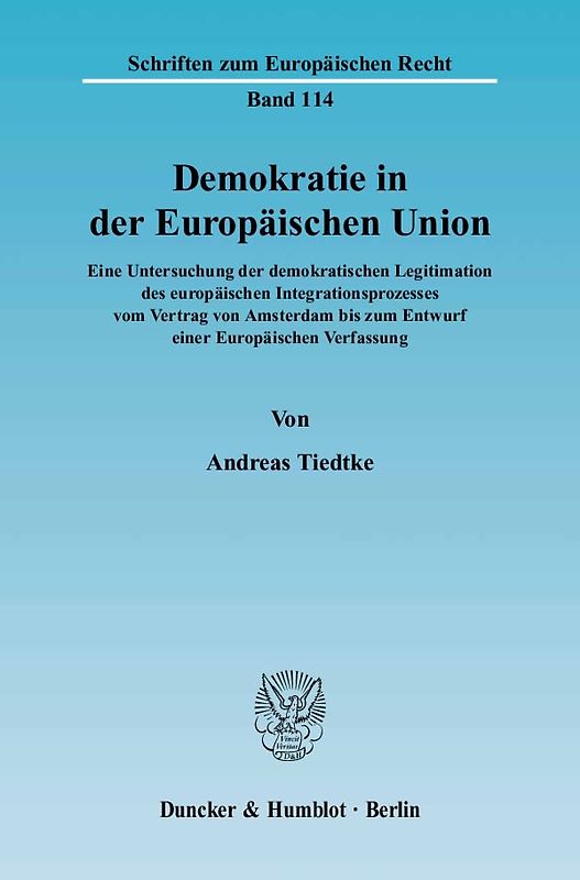 Demokratie in der Europäischen Union.