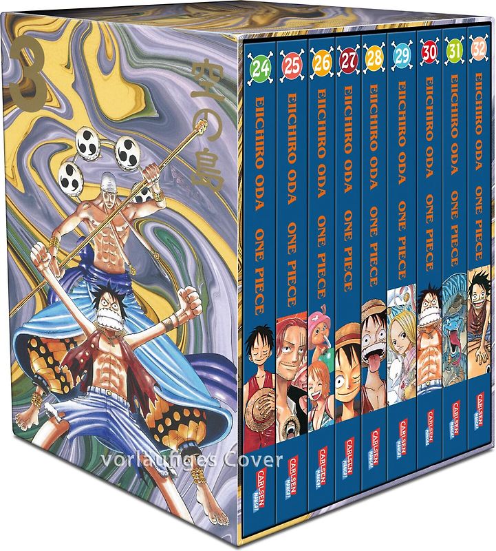 One Piece Sammelschuber 3: Skypia (inklusive Band 24–32)