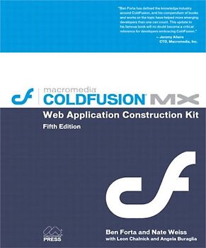 ColdFusion X Web Application Construction Kit.