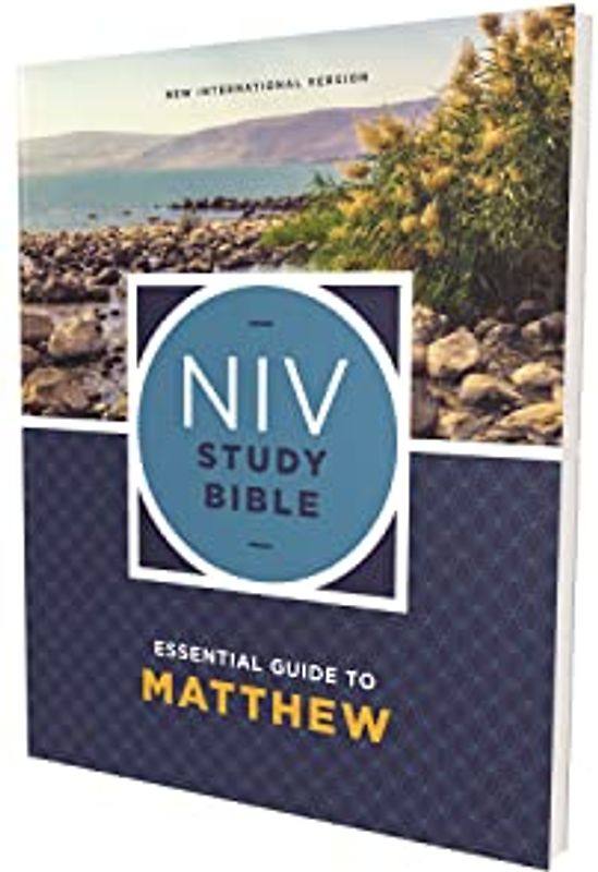 NIV Study Bible Essential Guide to Matthew, Paperback, Red Letter, Comfort Print: New International Version Study Bible, Essential Guide to Matthew (NIV Study Bible, Fully Revised Edition)