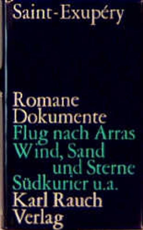 Romane und Dokumente