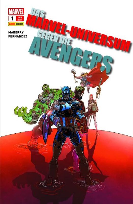 Das Marvel-Universum gegen die Avengers