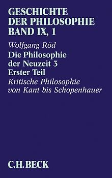Geschichte der Philosophie Bd. 9/1: Die Philosophie der Neuzeit 3