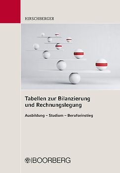 Tabellen zur Bilanzierung und Rechnungslegung