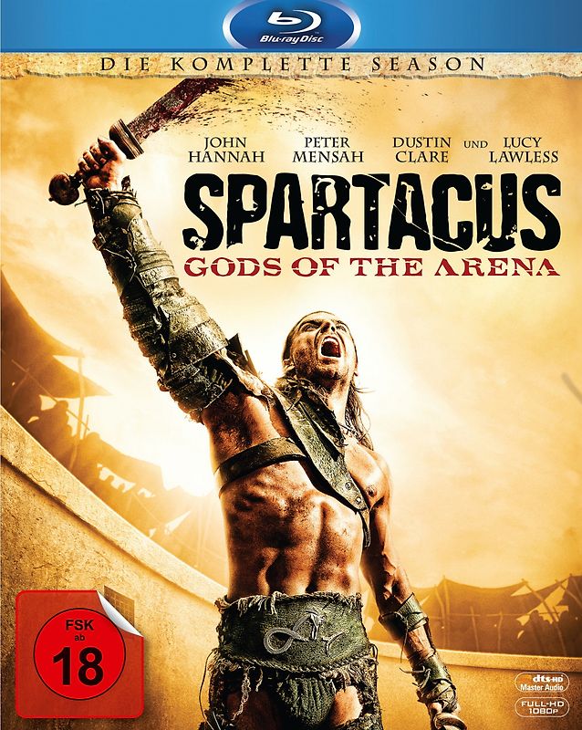 Spartacus: Gods of the Arena - Die komplette Season [3 Discs] Blu-ray Disc