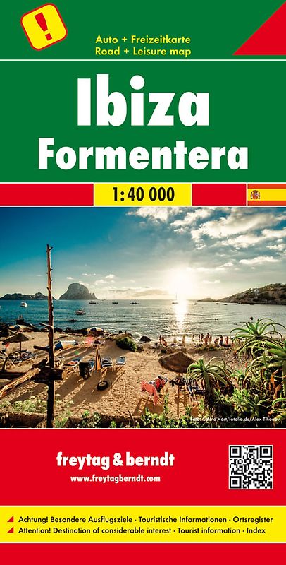 Ibiza - Formentera, Autokarte 1:40.000