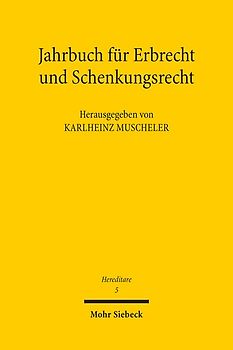 Jahrbuch für Erbrecht und Schenkungsrecht