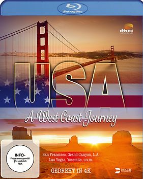 USA - A West Coast Journey Blu-ray Disc