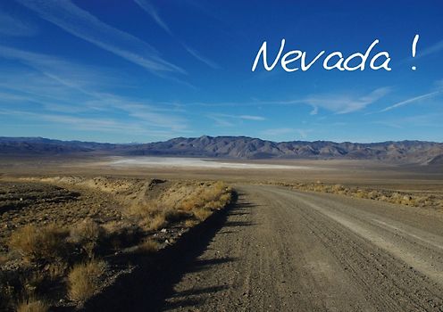 Nevada! / UK-Version (Stand-Up Mini Poster DIN A5 Landscape)