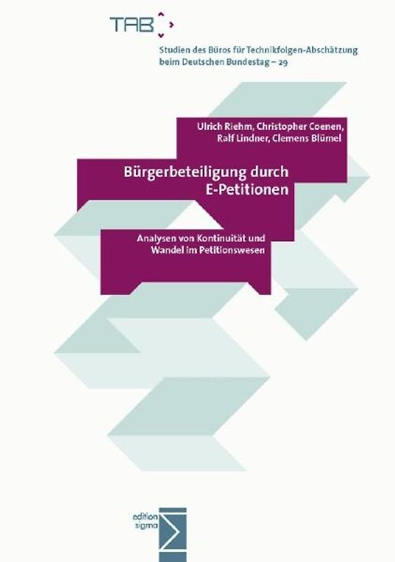 Bürgerbeteiligung durch E-Petitionen