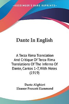 Dante In English