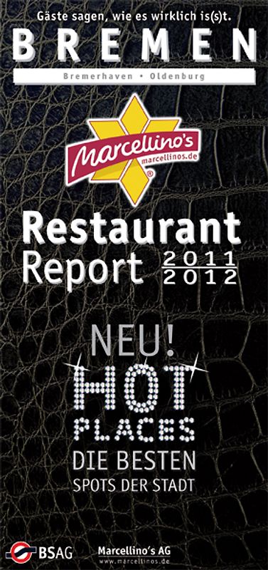 Marcellino's Restaurant Report / Marcellino's  Restaurant Report Bremen 2011/2012