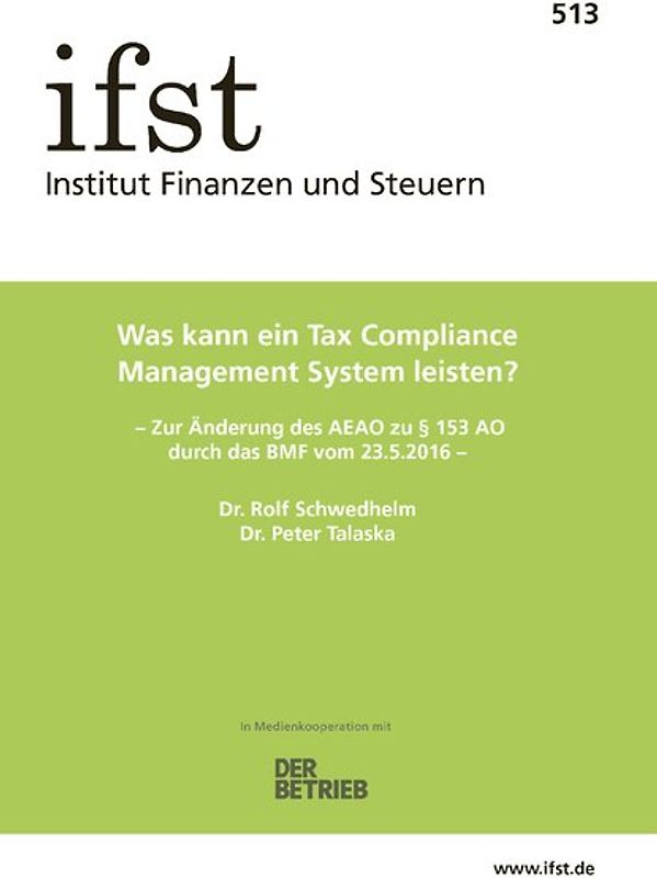 ifst-Schrift 513