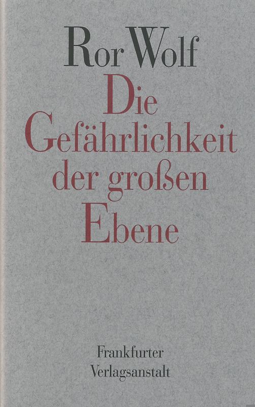Die Gefährlichkeit der grossen Ebene