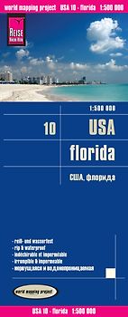 Reise Know-How Landkarte USA 10, Florida (1:500.000)