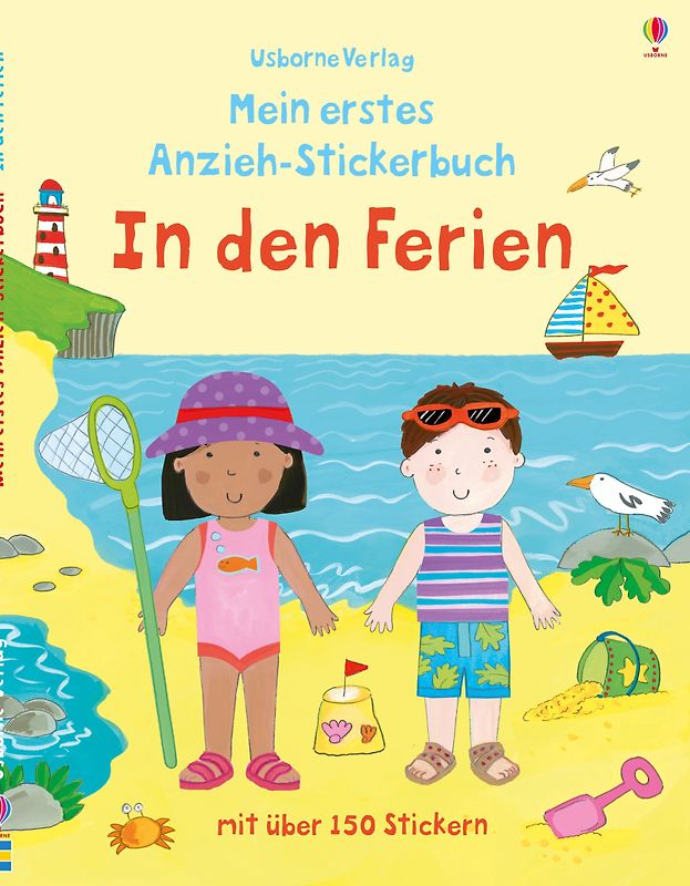 Mein erstes Anzieh-Stickerbuch: In den Ferien