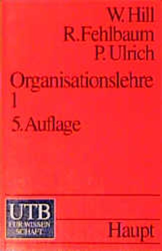 Organisationslehre 1