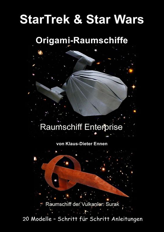 StarTrek & Star Wars - Origami-Raumschiffe