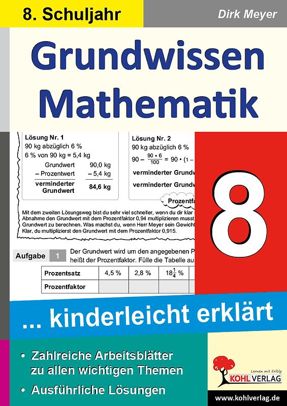 Grundwissen Mathematik / Klasse 8
