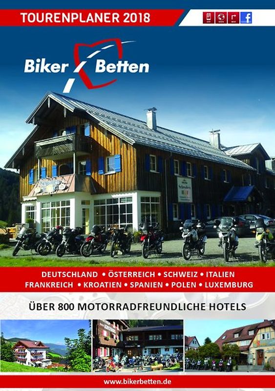 Bikerbetten Tourenplaner 2019