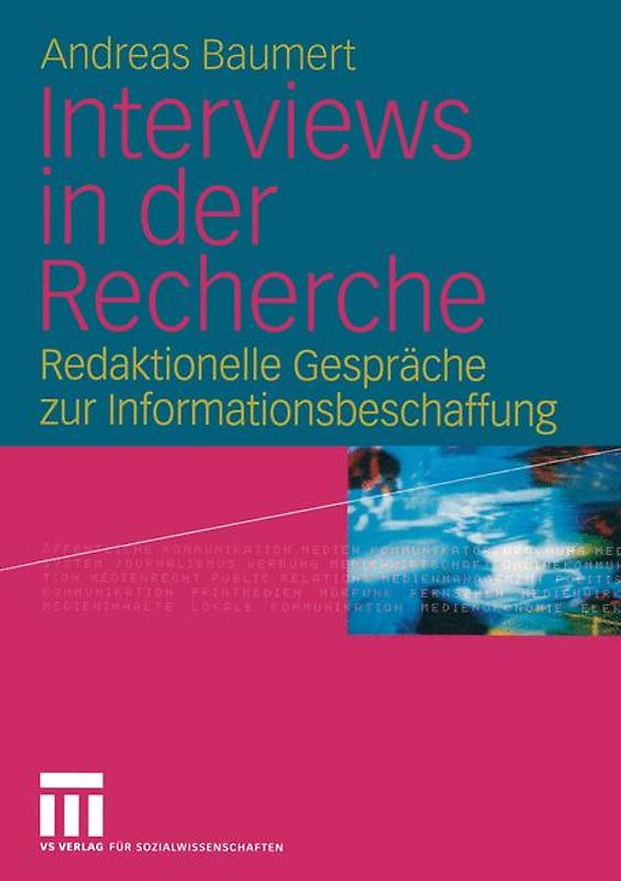 Interviews in der Recherche