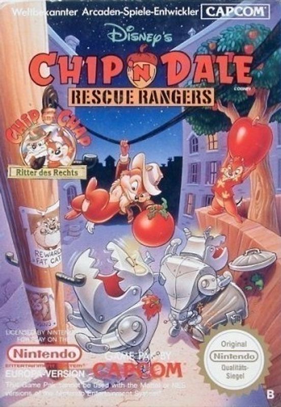 Chip'n Dale: Rescue Rangers NES