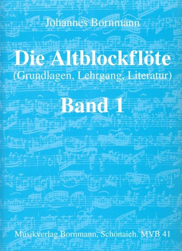 Die Altblockflöte - Band 1