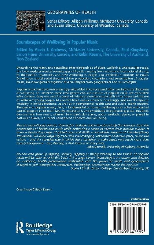 Soundscapes of Wellbeing in Popular Music