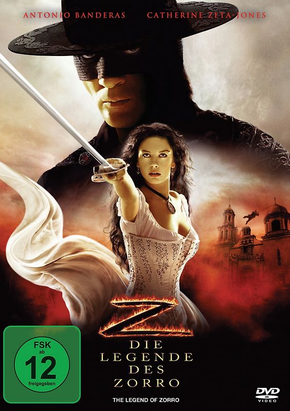 Die Legende des Zorro DVD