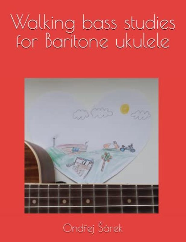Walking bass studies for Baritone ukulele