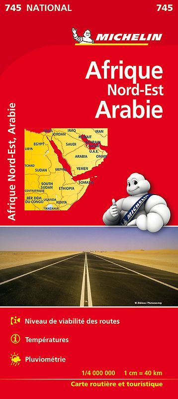 Michelin Nordost-Afrika, Arabien