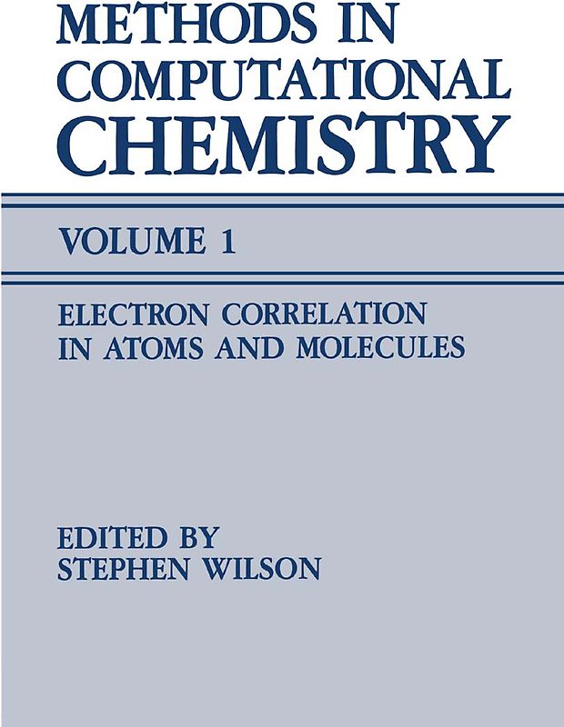 Methods in Computational Chemistry