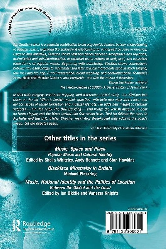 Jews, Race and Popular Music