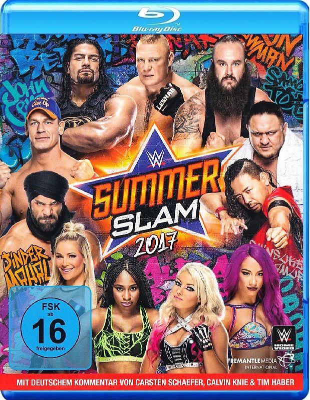 WWE: Summerslam 2017 Blu-ray Disc