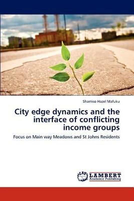 City edge dynamics and the interface of conflicting income groups