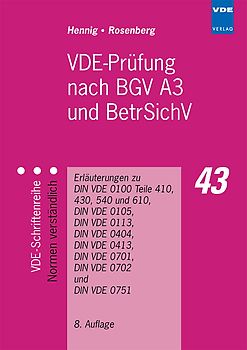 VDE-Prüfung nach BGV A3 und BetrSichV