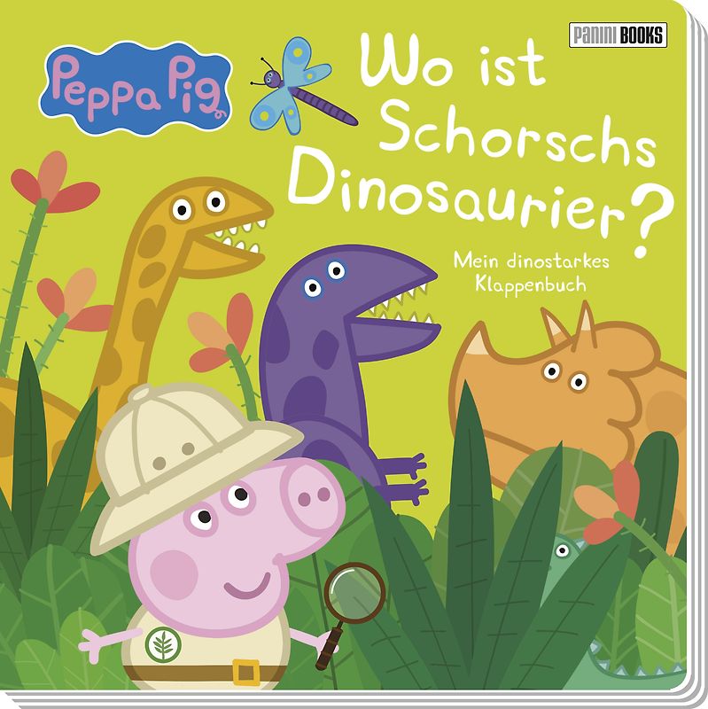 Peppa Pig: Wo ist Schorschs Dinosaurier? - Mein dinostarkes Klappenbuch