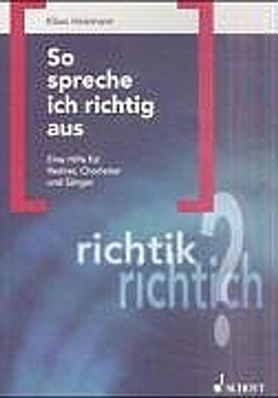 So spreche ich richtig aus