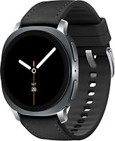 Samsung Galaxy Watch8 44 mm Boîtier aluminium graphite sur Hybride premium noir [Wi-Fi + 4G]