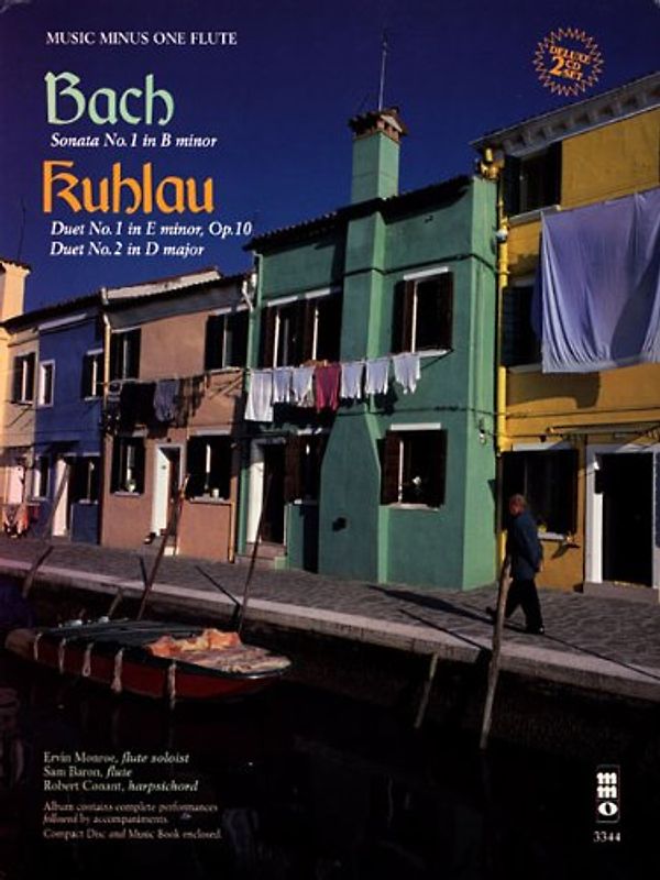 J.s. Bach Flute Sonata No. 1 in B Minor: Bwv1030/Kuhlau Two Duets